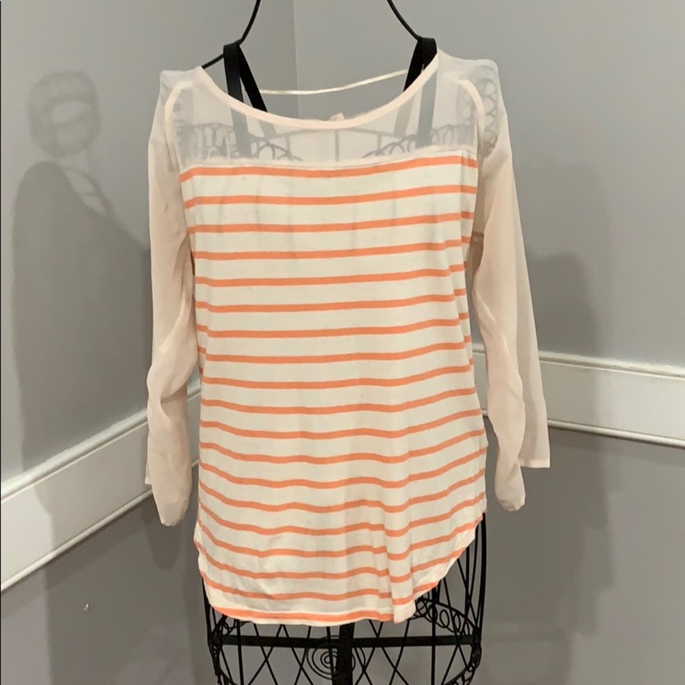 Sheer top shirt
